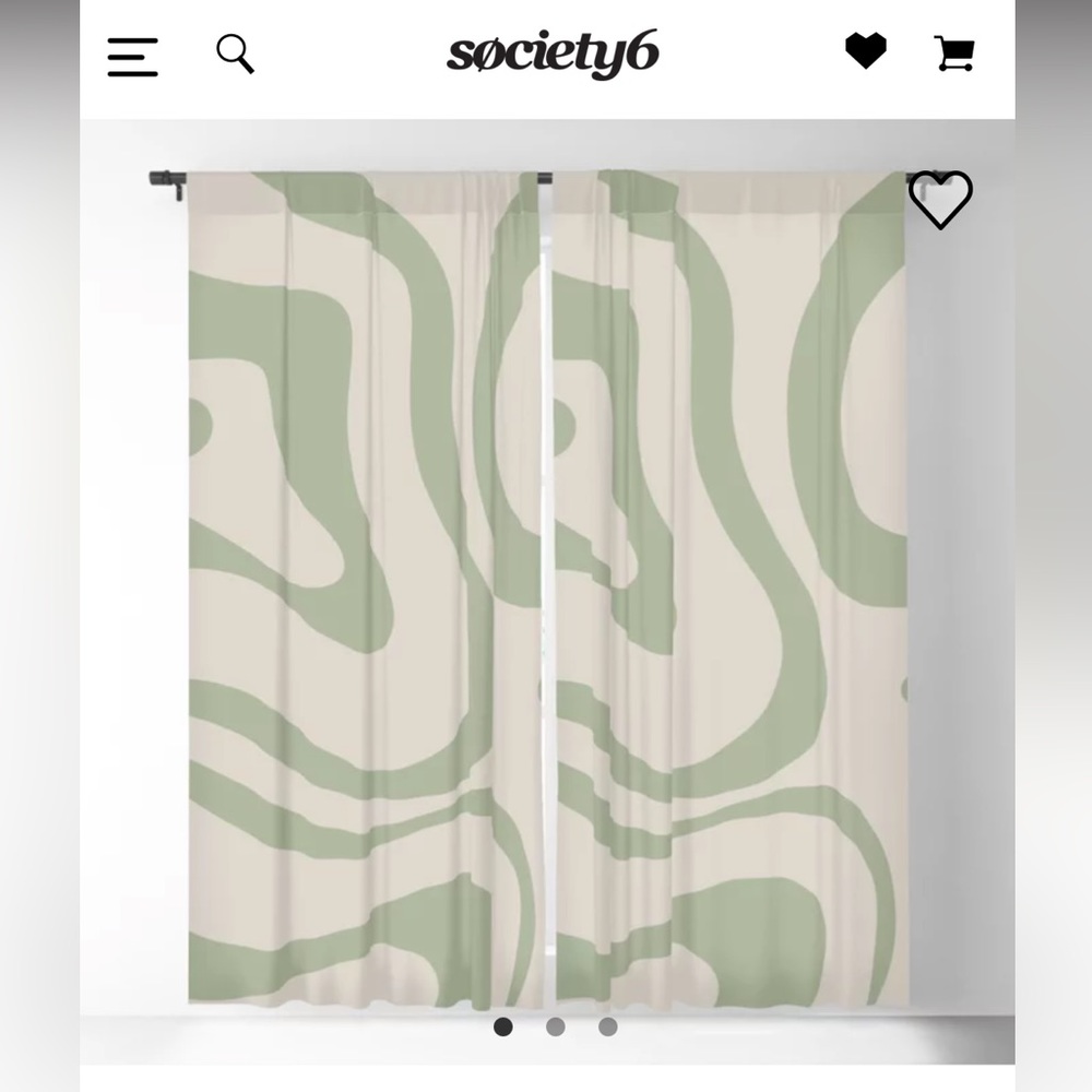 Swirl Blackout curtains